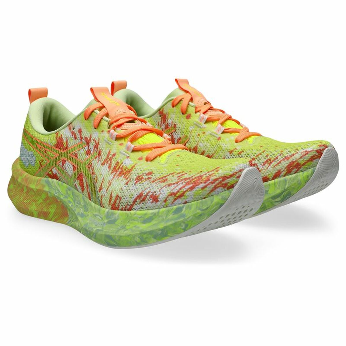 Gymnastikskor, Herr Asics Noosa Tri 16 Gul Limegrön - 5
