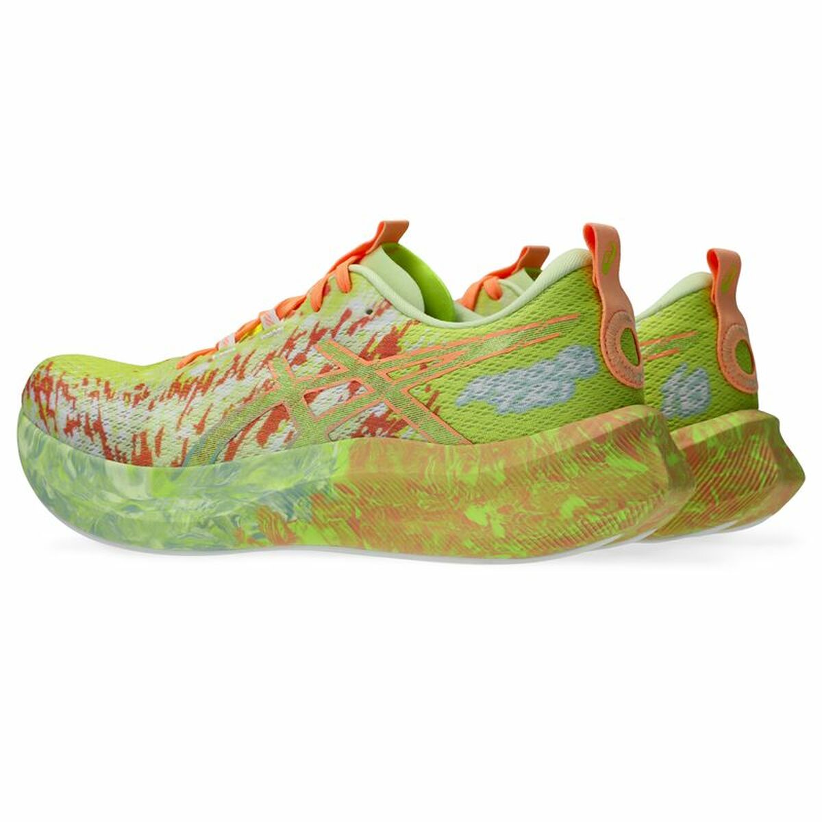 Gymnastikskor, Herr Asics Noosa Tri 16 Gul Limegrön - 6