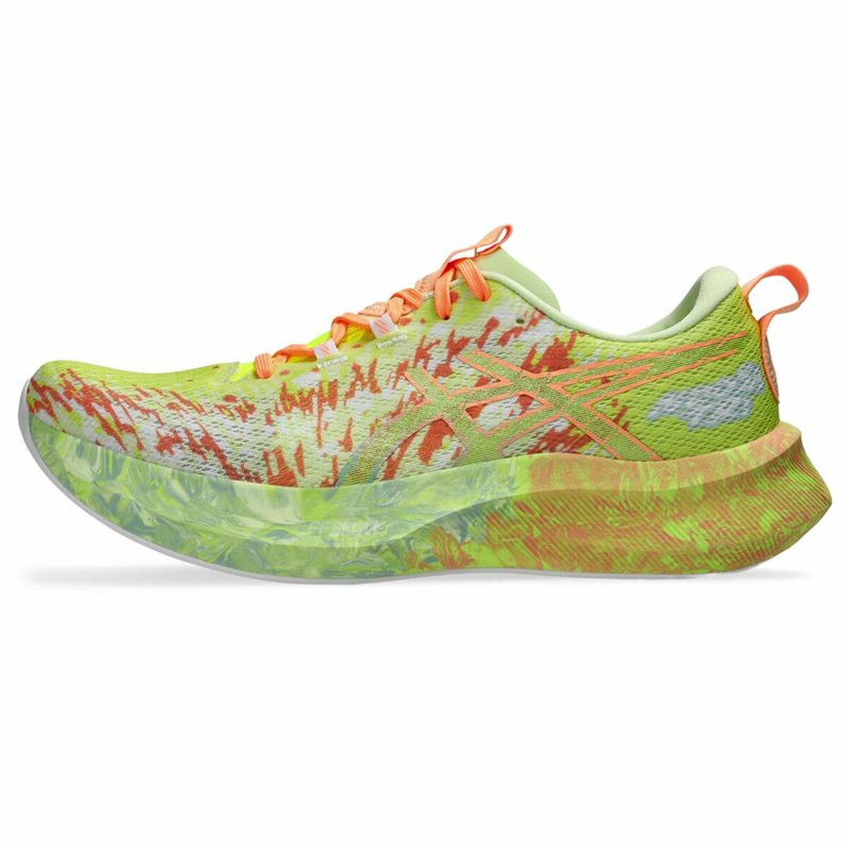 Gymnastikskor, Herr Asics Noosa Tri 16 Gul Limegrön - 2