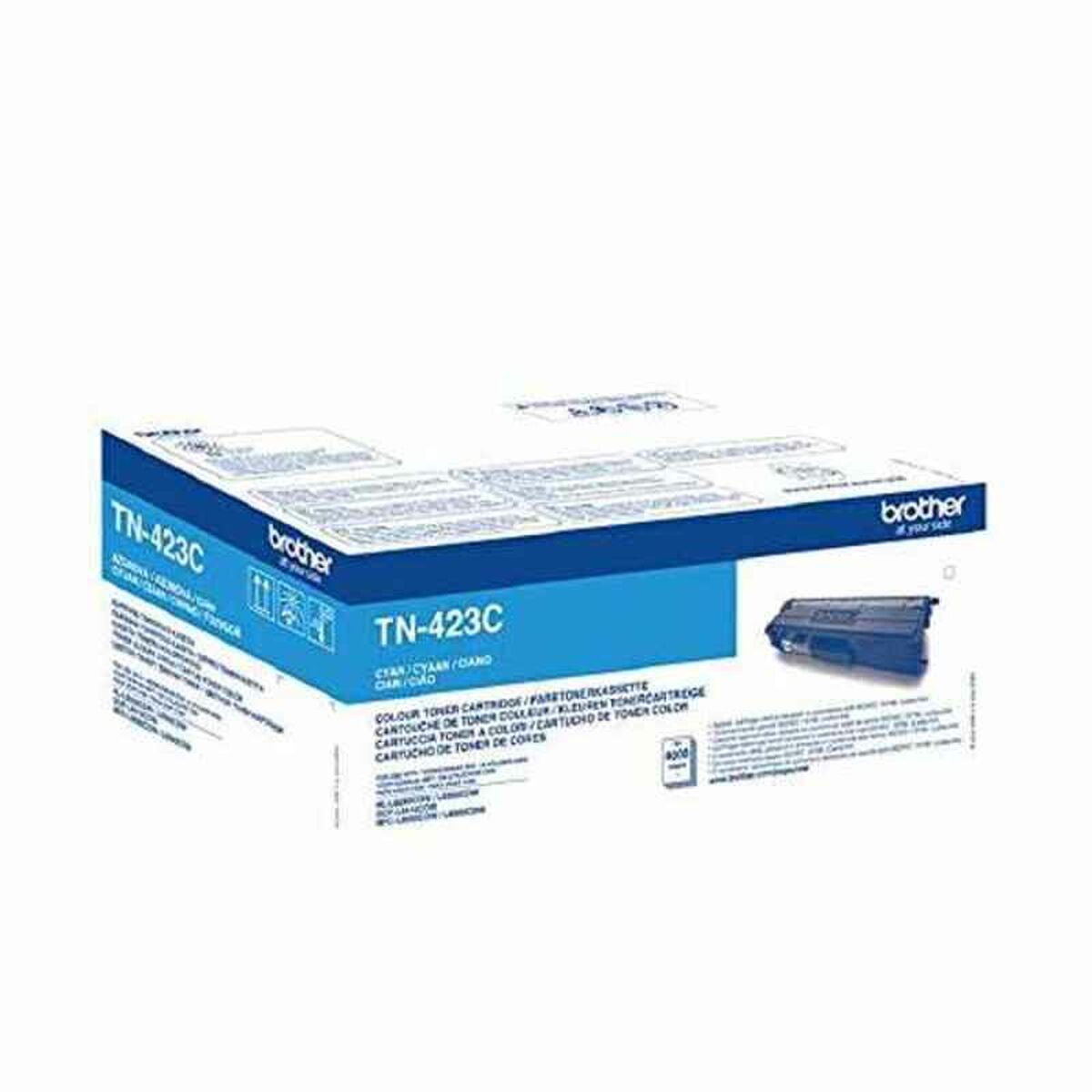 Original Toner Brother TN-423C Turkos - 2