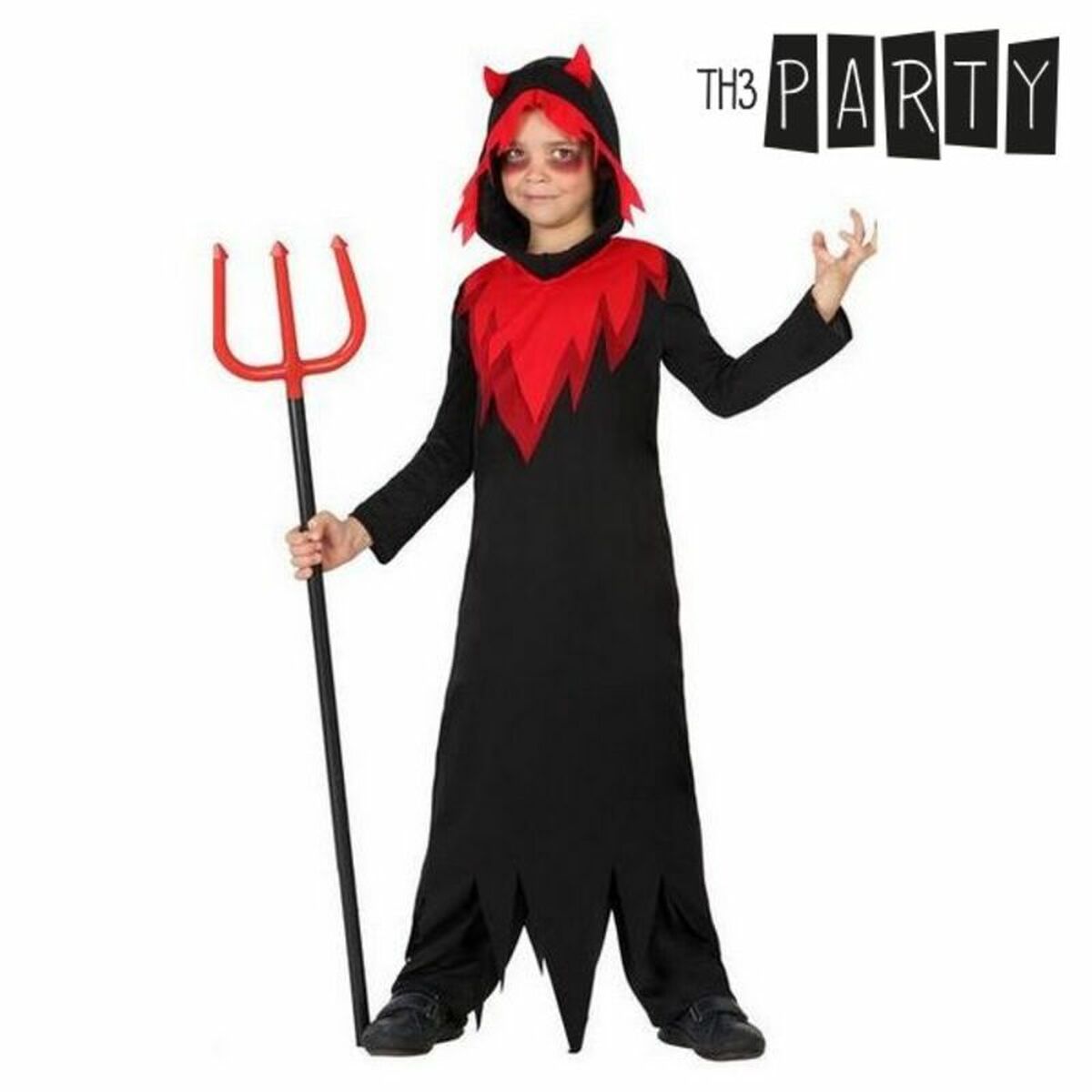 Maskeraddräkt för barn Demon (2 pcs) - 9