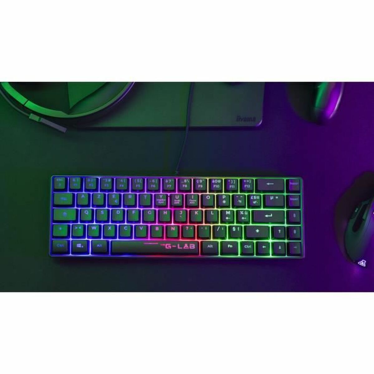 Tangentbord The G-Lab Azerty Franska - 3