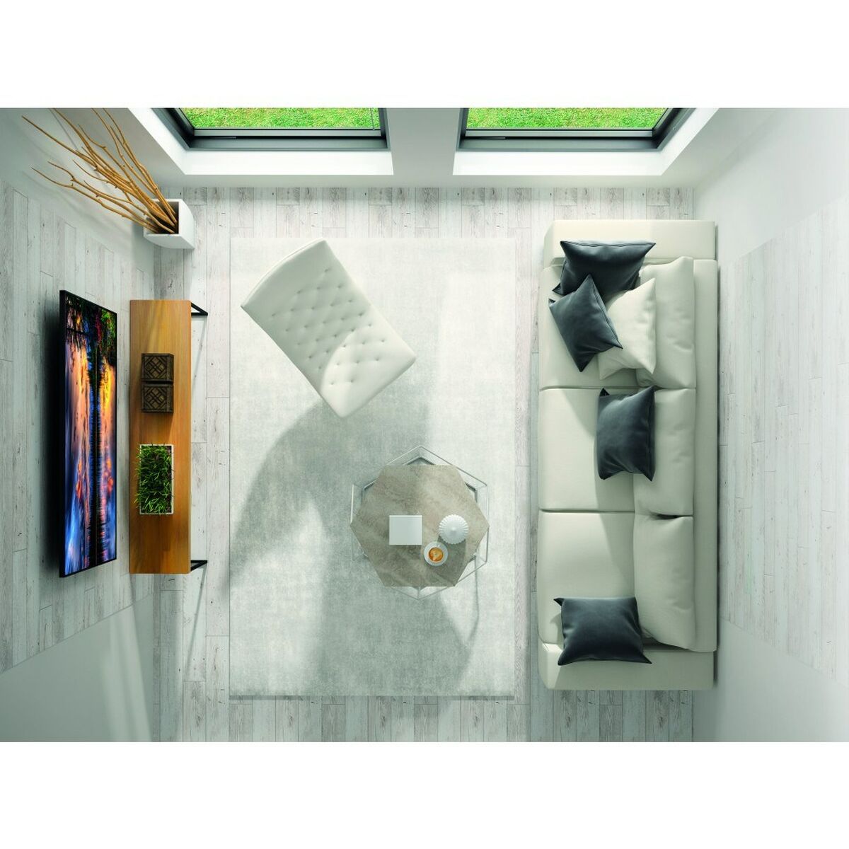 TV-fäste Techly ICA-PLB 161M 55" 23" 45 kg - 6