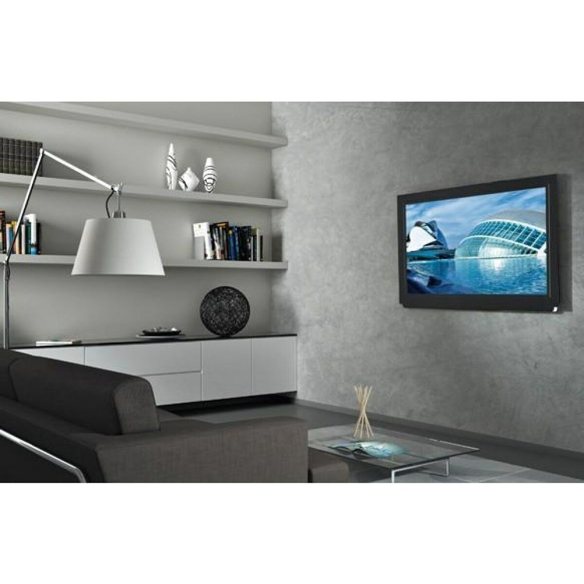 TV-fäste Techly ICA-PLB 161M 55" 23" 45 kg - 5