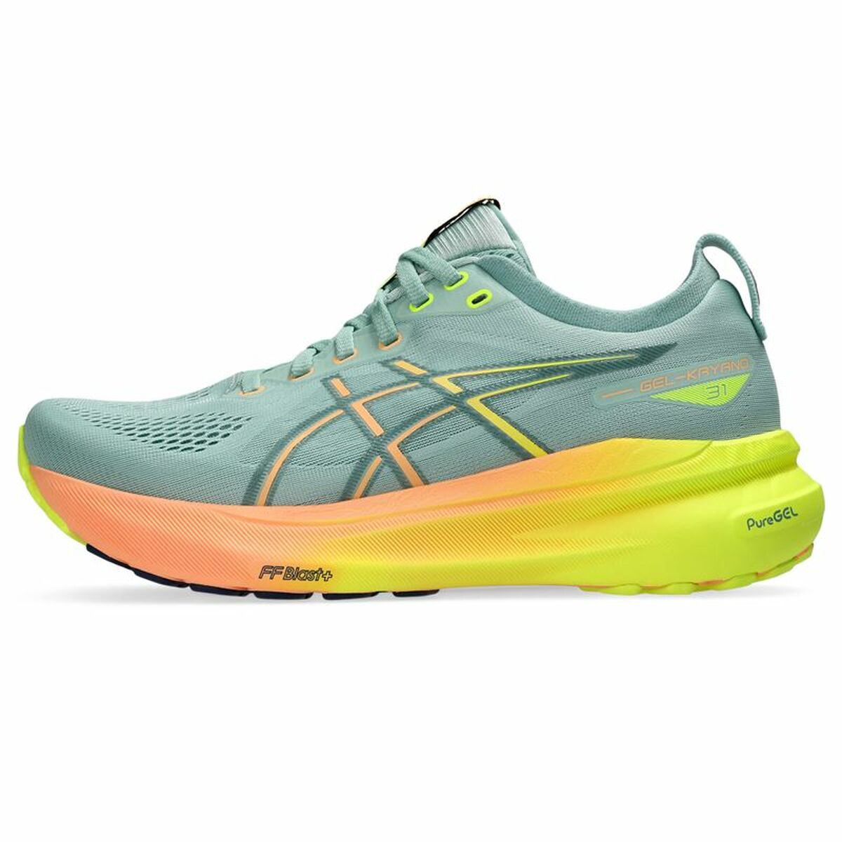 Sportskor Asics Gel-Kayano 31 Paris Grön Grå Kvinna - 2