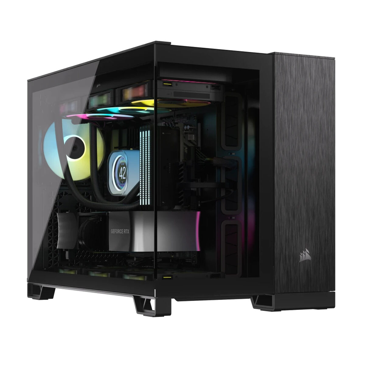 ATX Semitorn Corsair Svart - 2