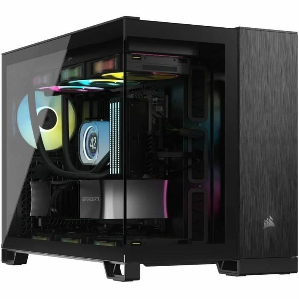 ATX Semitorn Corsair Svart