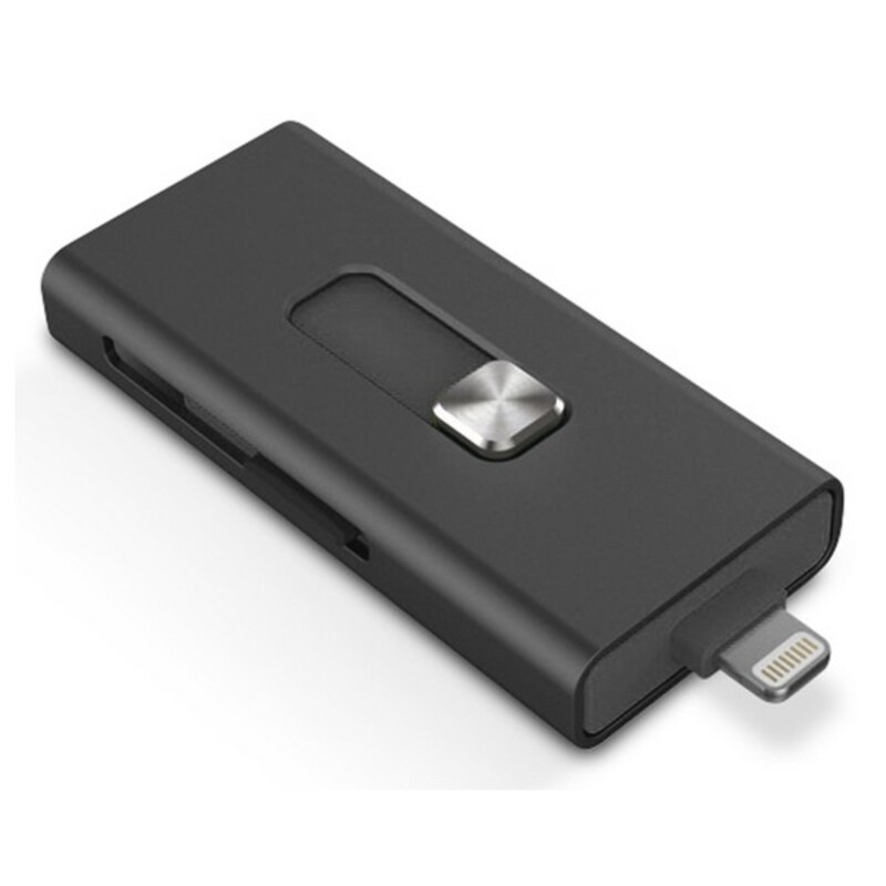 Kortläsare KSIX Micro SD Svart - 6