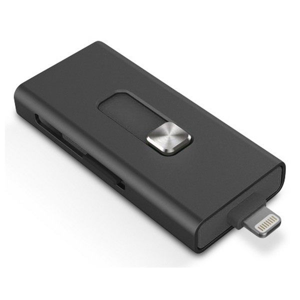 Kortläsare KSIX Micro SD Svart - 3