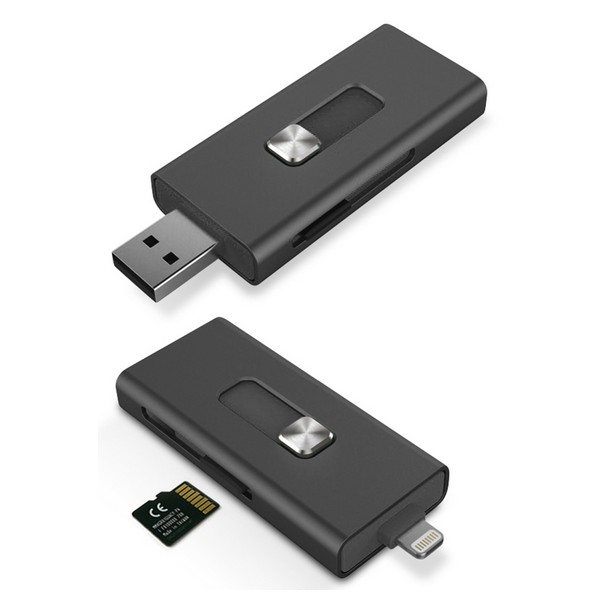 Kortläsare KSIX Micro SD Svart - 2