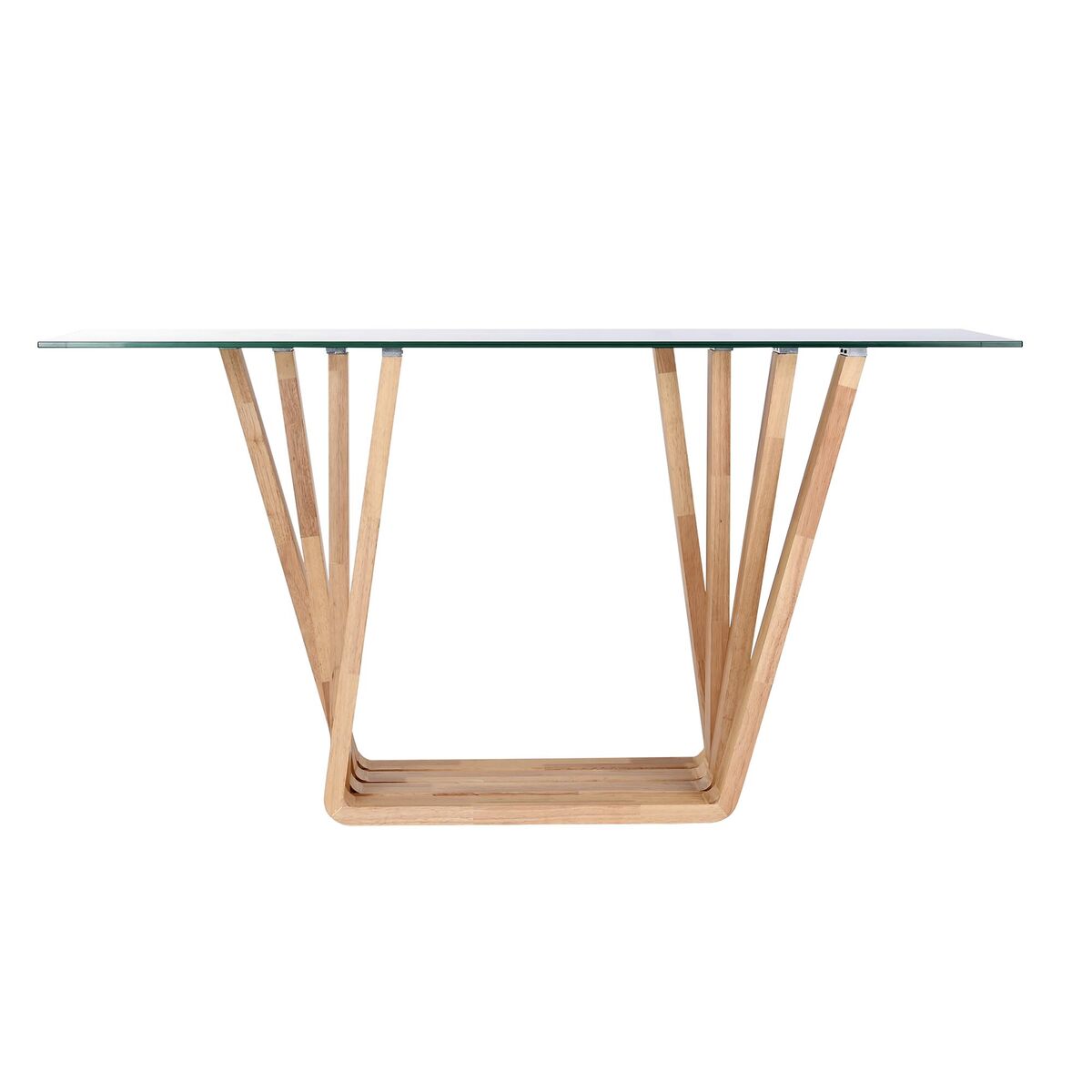 Mottagare DKD Home Decor Brun Transparent 145 x 45 x 75 cm - 2