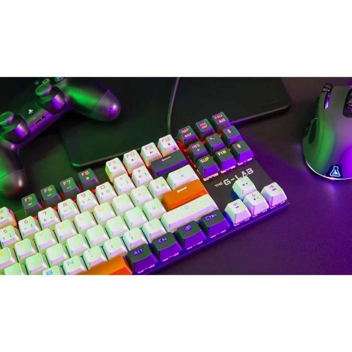 Tangentbord The G-Lab Azerty Franska - 4