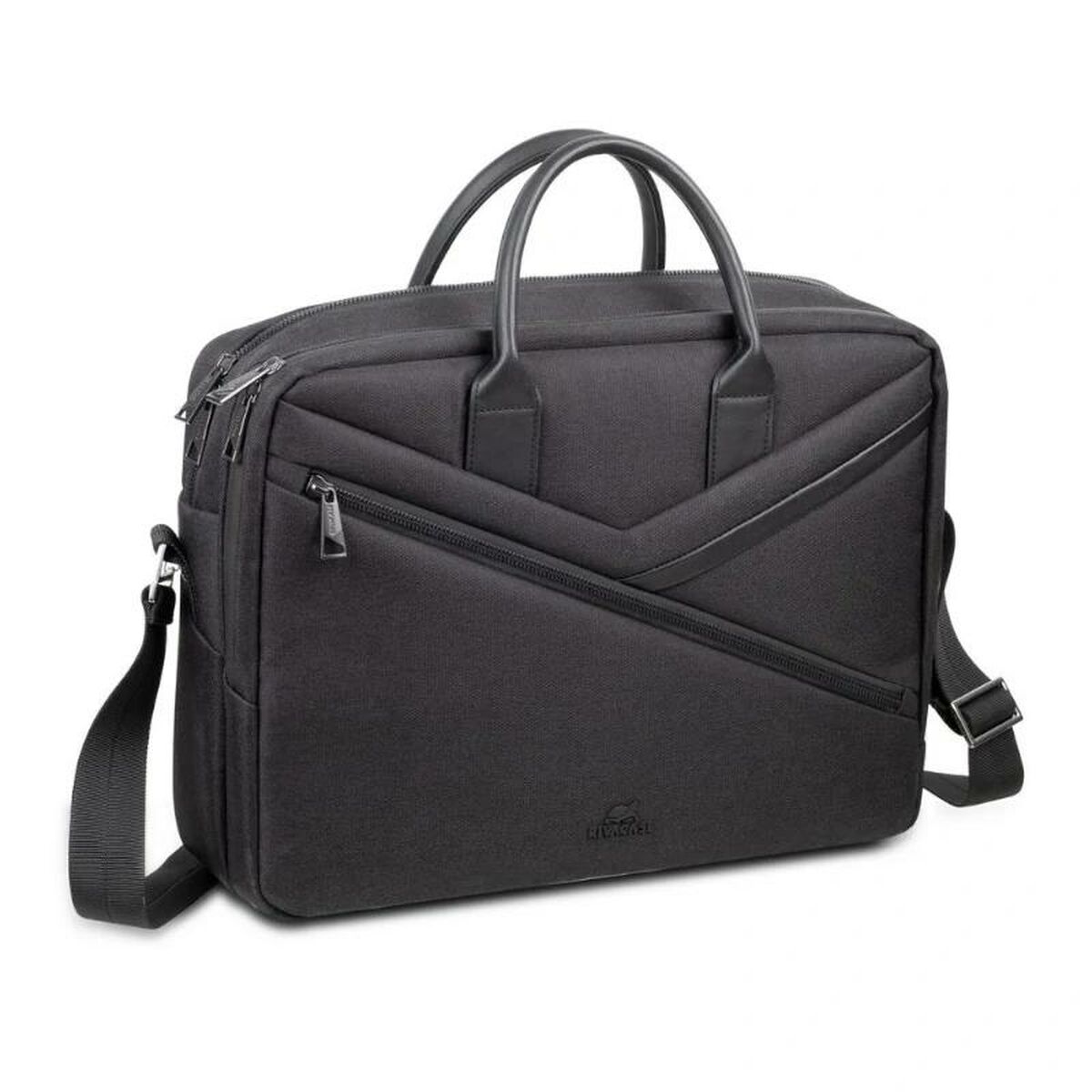 Laptopväska Rivacase Clark Svart 41 x 29 x 3 cm 15.6" - 2