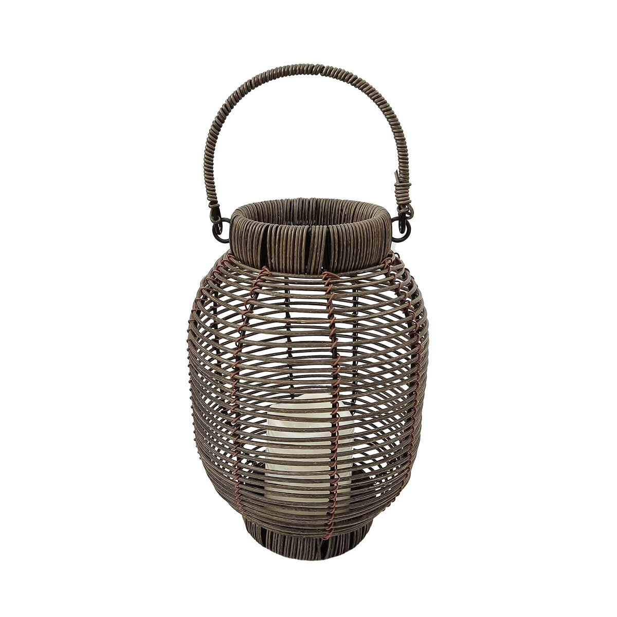 LED-lykta Versa Rattan