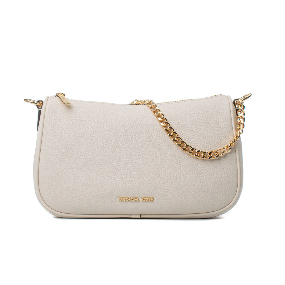 Axelväska Michael Kors Carmela Beige 27 x 17 x 8 cm