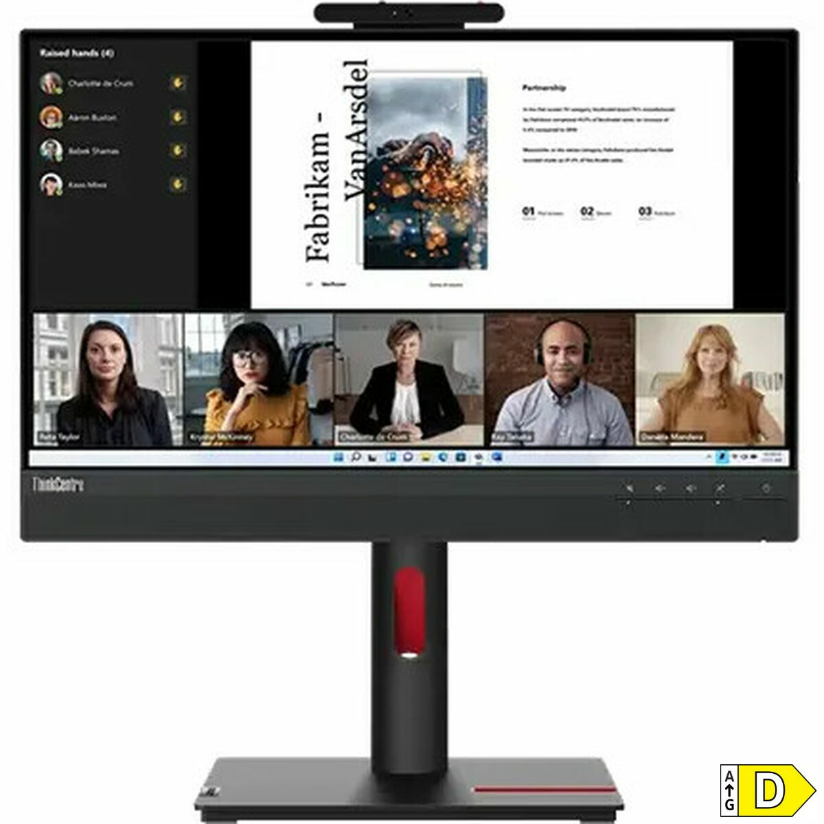 Monitor Lenovo ThinkCentre Tiny-In-One 22 Gen 5 Full HD 21,5" 60 Hz - 8