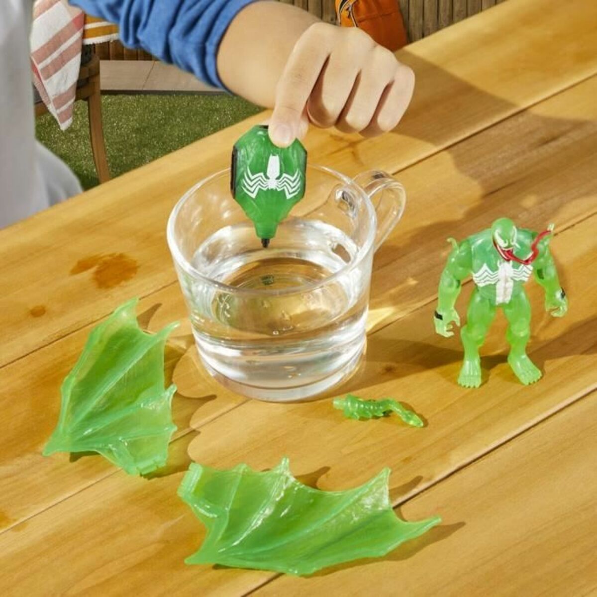 Playset Hasbro Green Symbiote Hydro-Wings 10 cm - 2