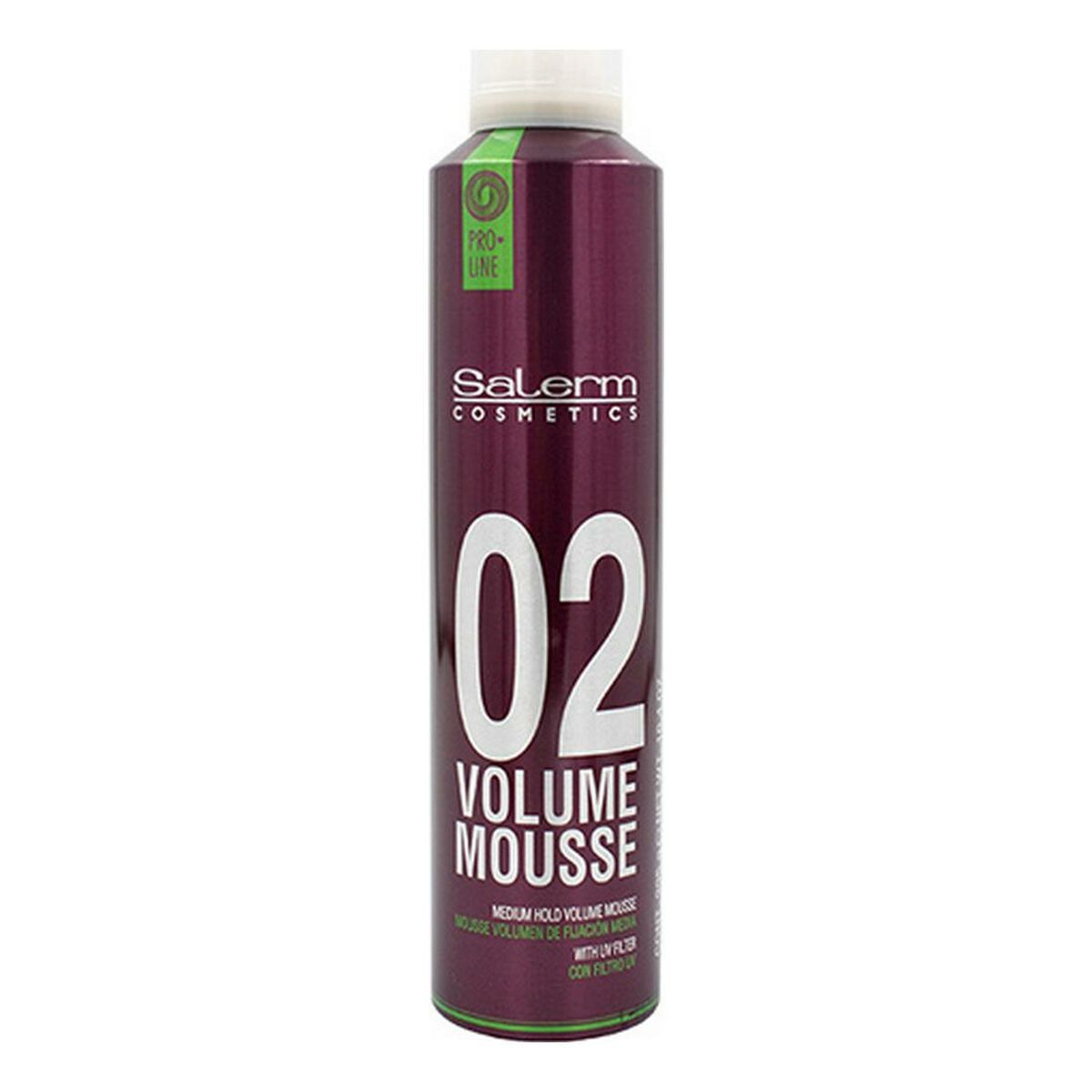 Permanent färg Proline 02 Volumen Mousse Salerm 8420282038706 (300 ml)