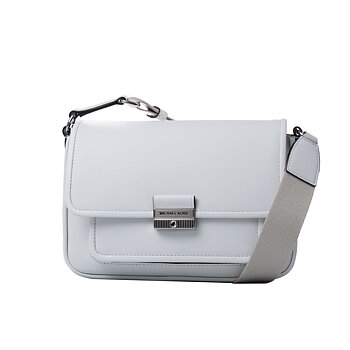 Axelväska Michael Kors Bradshaw Vit 24 x 17 x 5 cm