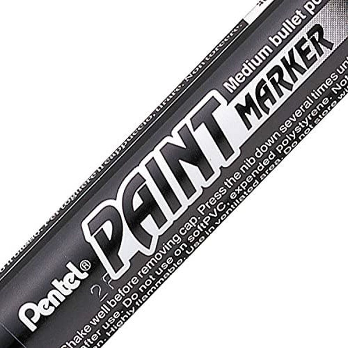 Permanent markörpenna Pentel Svart 12 Delar - 3