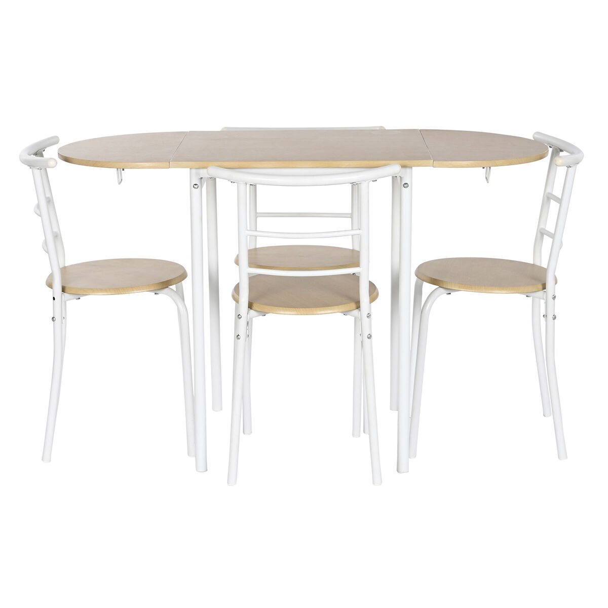 Bordsgrupp med 4 stolar DKD Home Decor 121 x 55 x 78 cm - 6