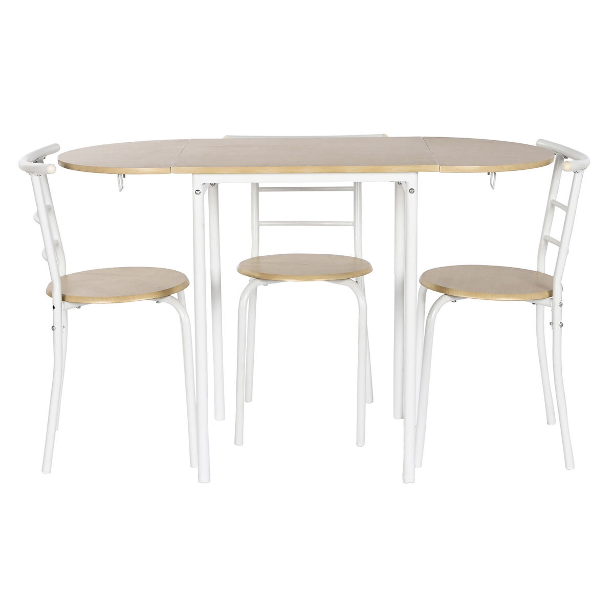Bordsgrupp med 4 stolar DKD Home Decor 121 x 55 x 78 cm - 5