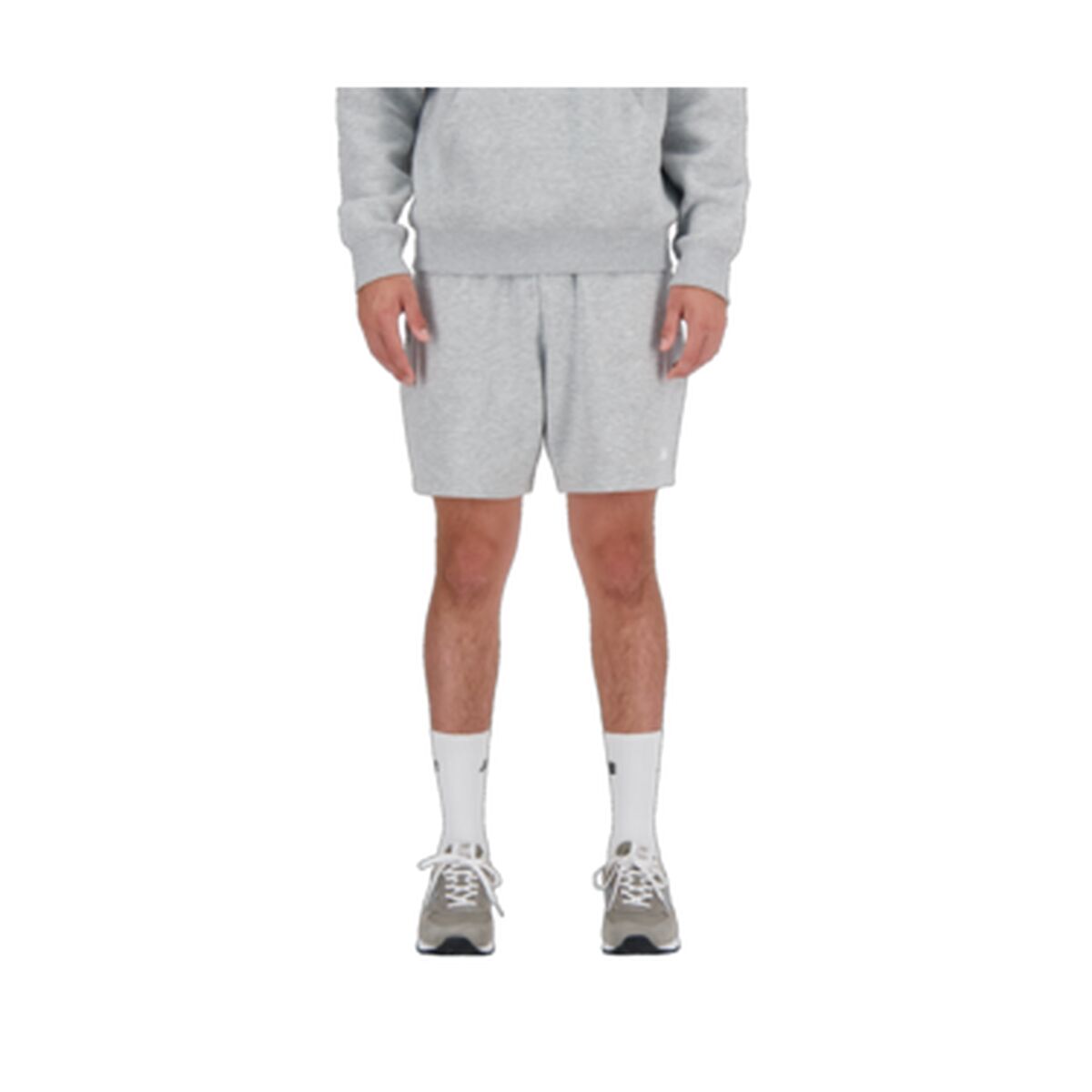 Sportshorts för män New Balance ESSENTIALS FRENCH TERY SHORT 7 MS41520  Grå