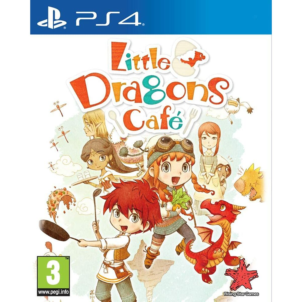 PlayStation 4 Videospel KOCH MEDIA Little Dragons Café