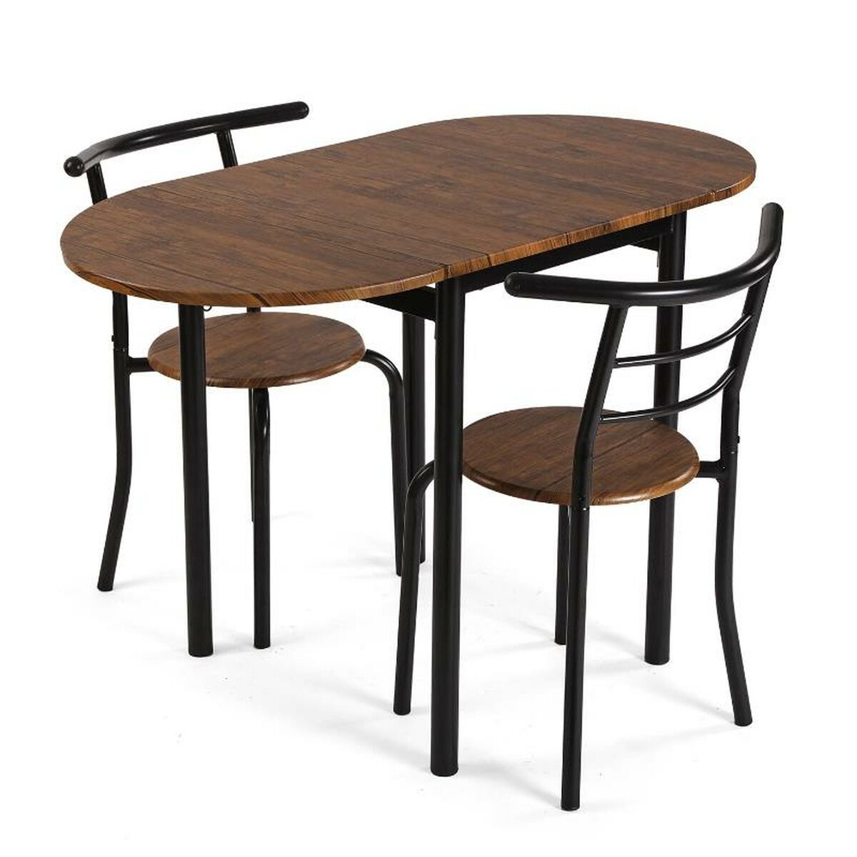 Bordsgrupp med 4 stolar DKD Home Decor 121 x 55 x 78 cm - 9