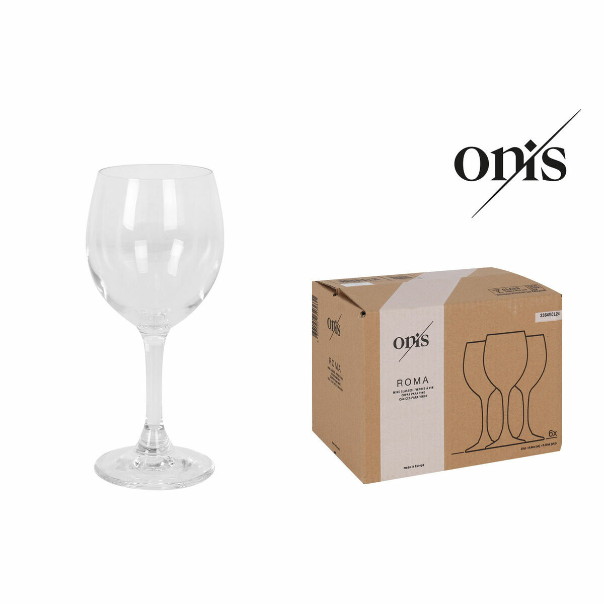 Vinglas Shine Inline 240 ml (6 antal) - 2