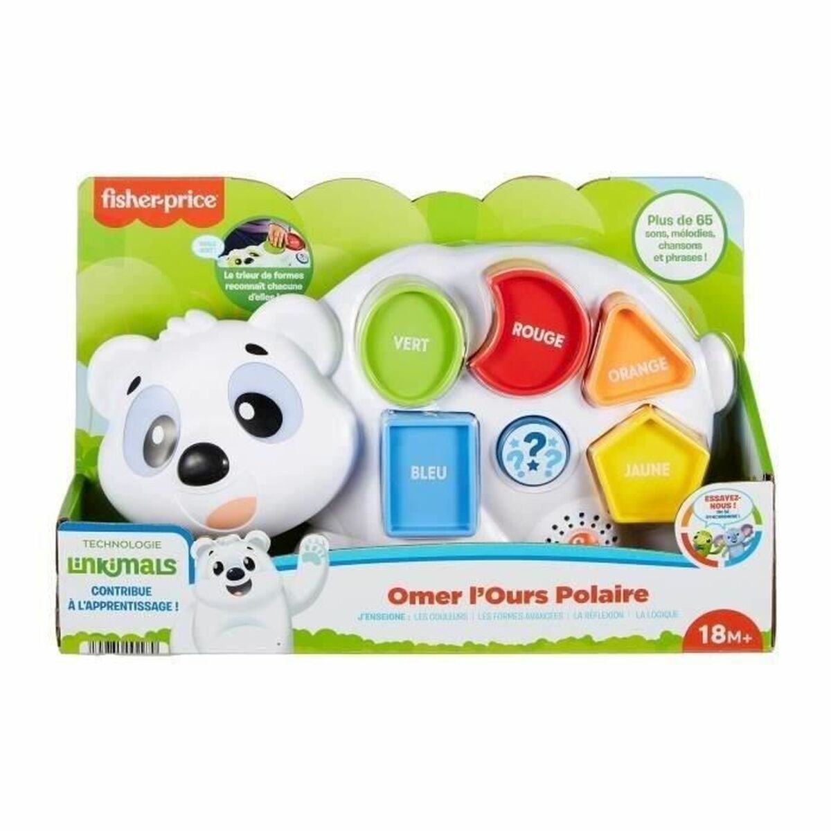 Interaktivt Husdjur Fisher Price OMER THE POLAR BEAR (FR) - 5