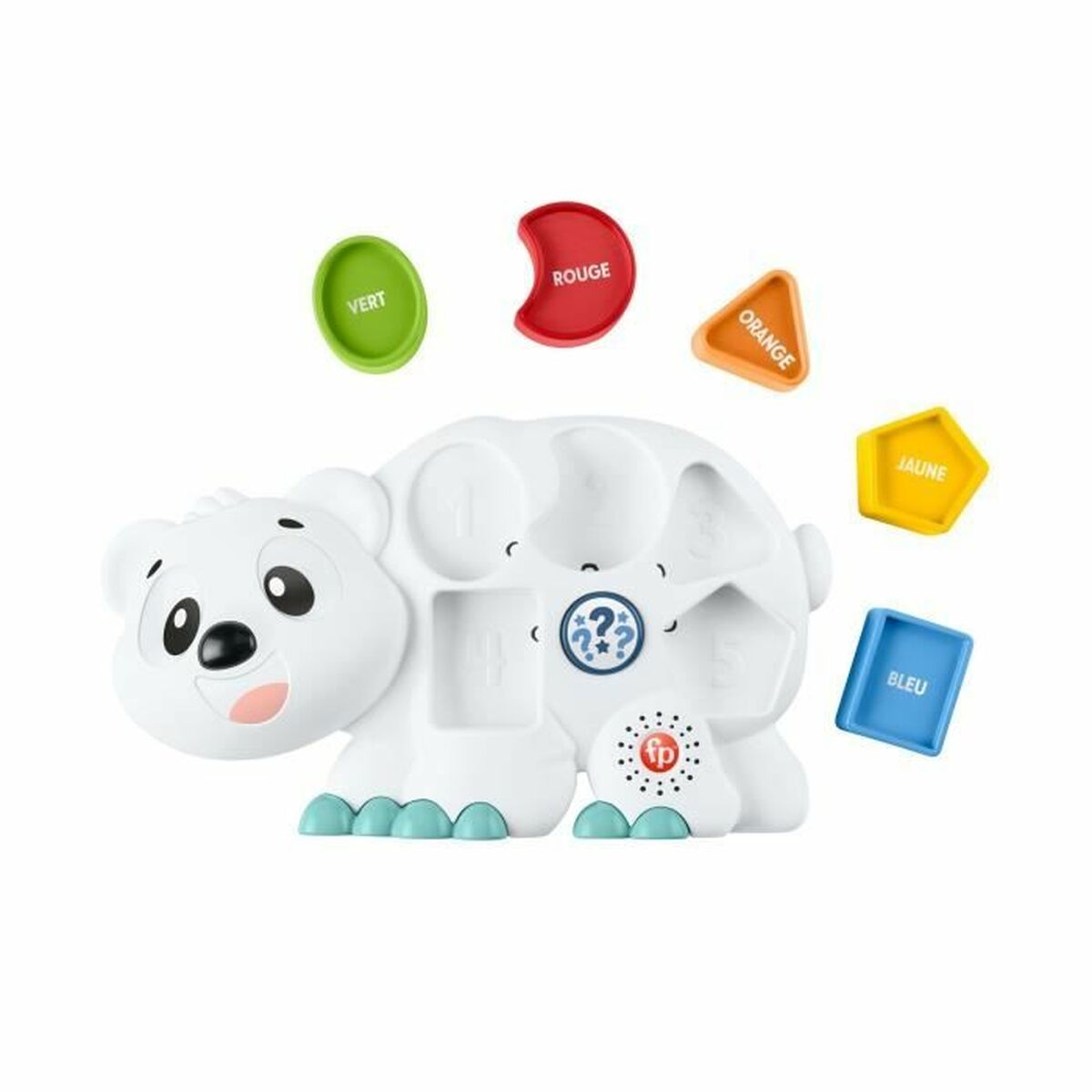 Interaktivt Husdjur Fisher Price OMER THE POLAR BEAR (FR) - 6