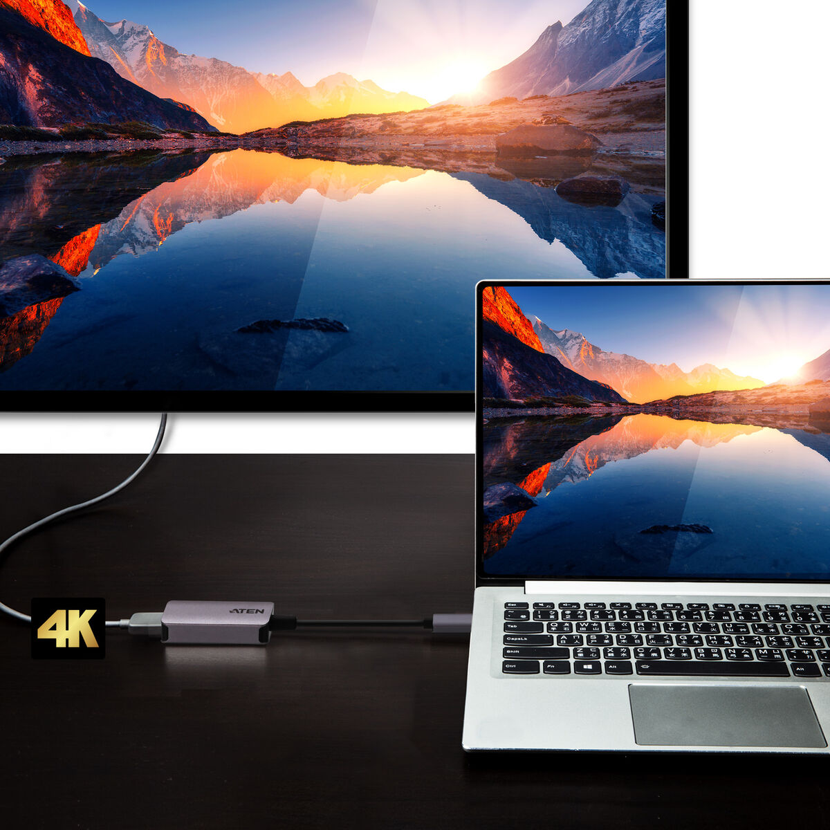 Kabel HDMI Aten 2108637 Stål - 4
