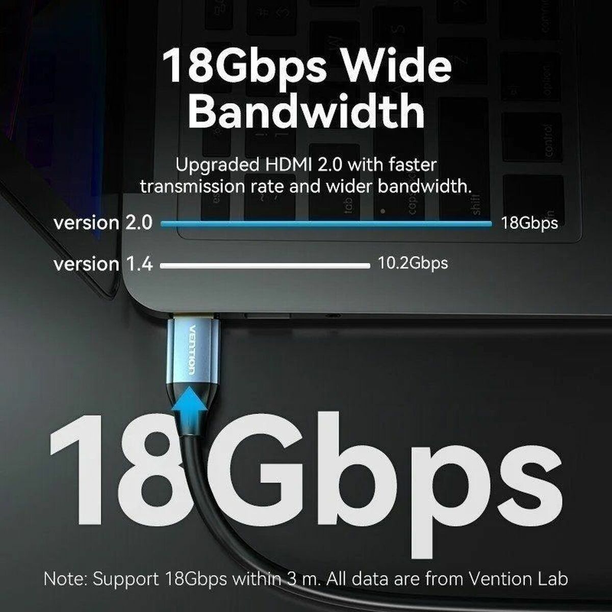 Kabel HDMI Vention ALHSK 8 m - 3