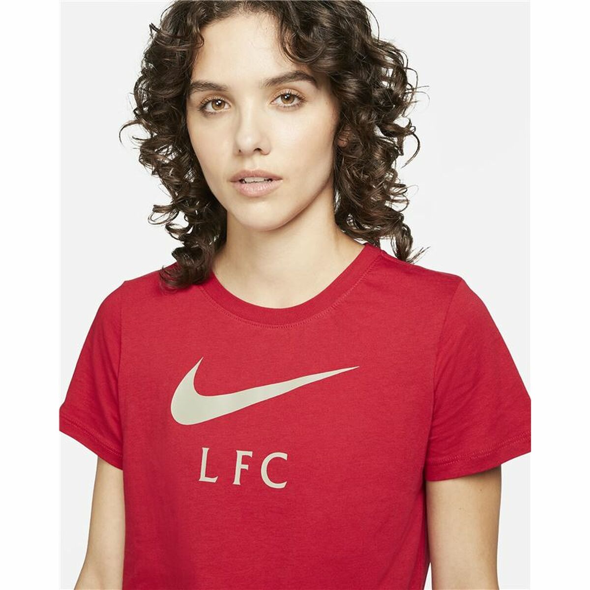 T-shirt med kortärm Dam Nike Liverpool FC Röd - 3