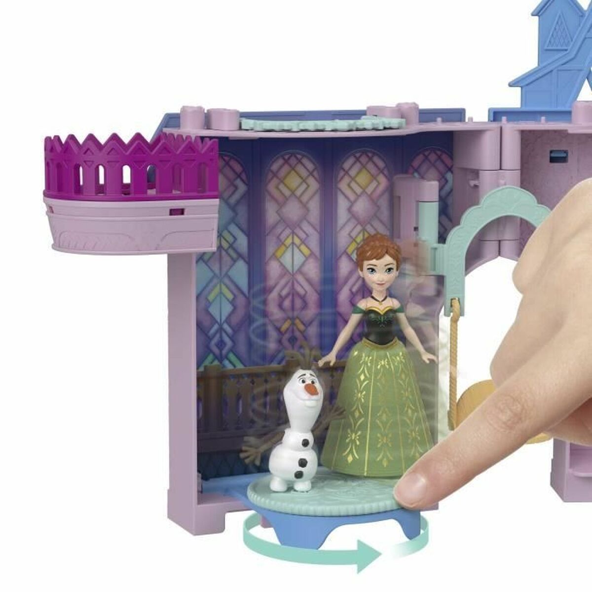 Playset Mattel Anna's Castle Slott Frozen - 2