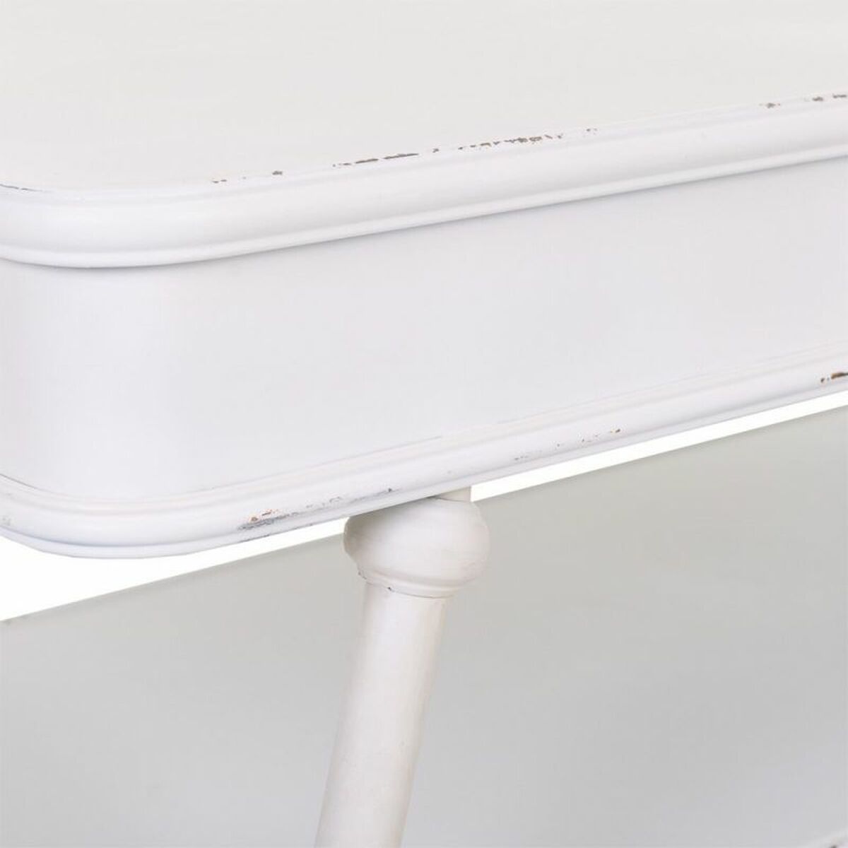 Soffbord Alexandra House Living Vit Järn 60 x 53 x 120 cm - 5