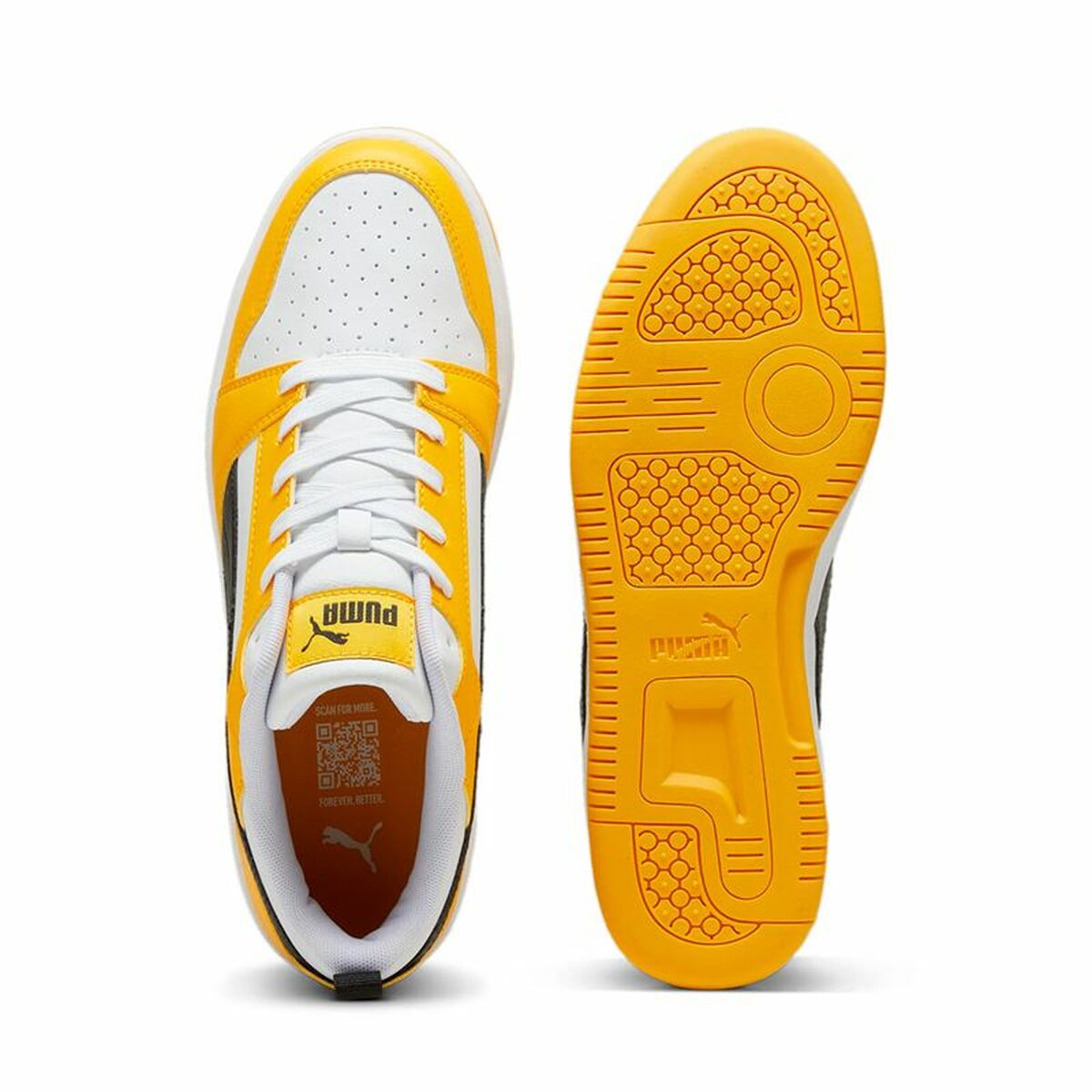 Sportskor Casual Herr Puma Rebound V6 Low Gul - 3