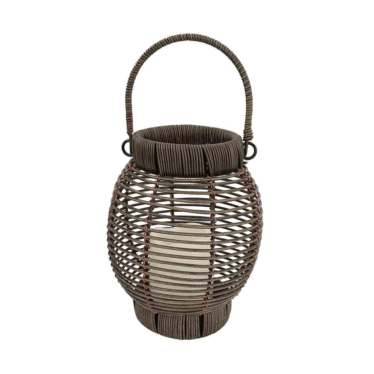 LED-lykta Versa Rattan