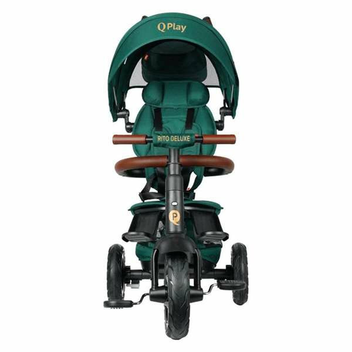 Barnvagn Ocio Trends New Rito Star Deluxe Trehjuling Grön - 3