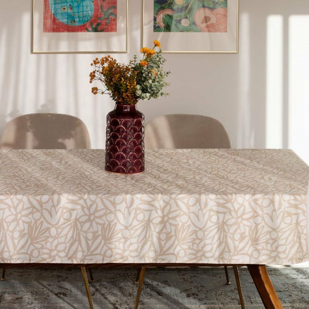 Fläckresistent bordsduk Belum 0120-240 Multicolour 200 x 150 cm