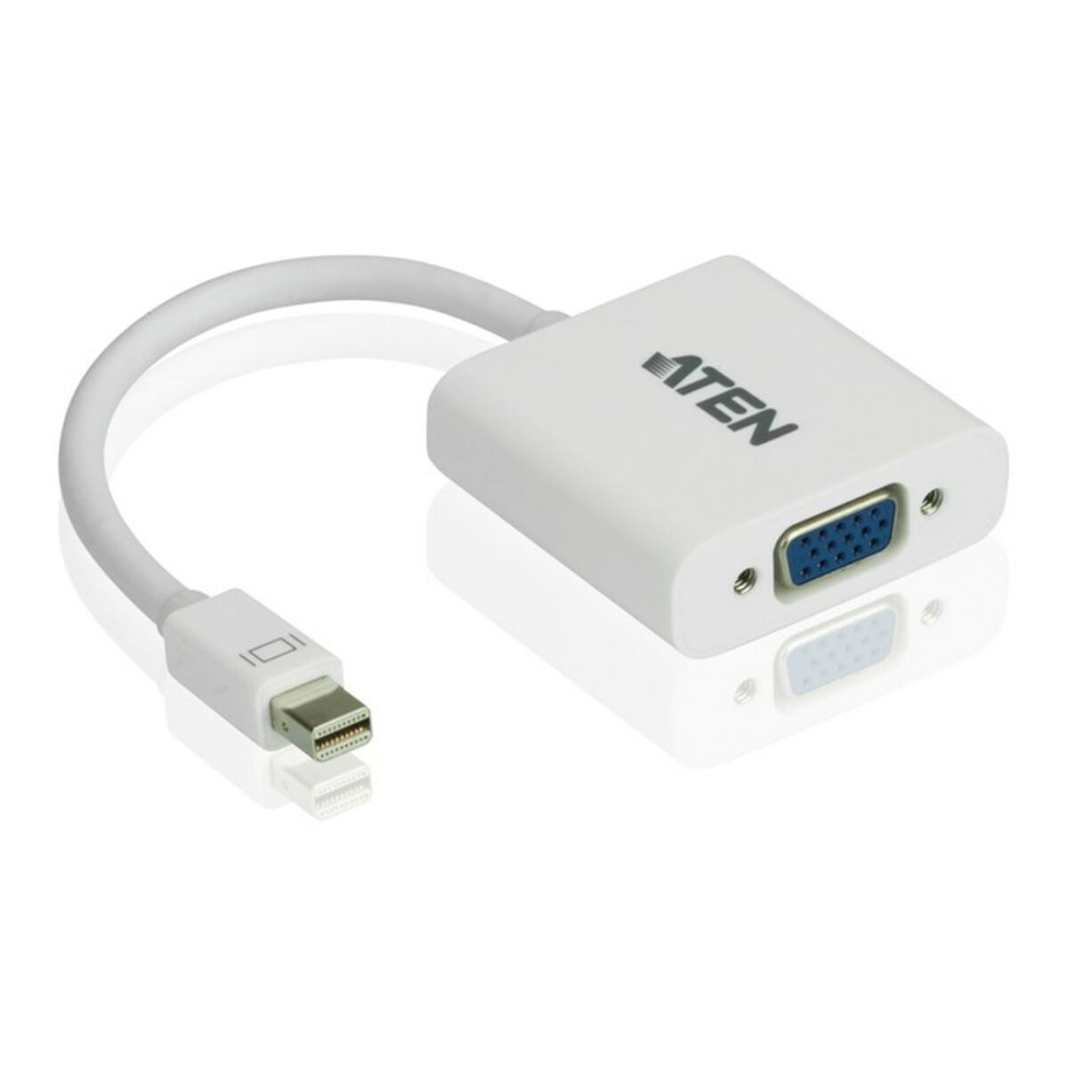 DisplayPort Kabel Aten VC920-AT Vit Svart Grå