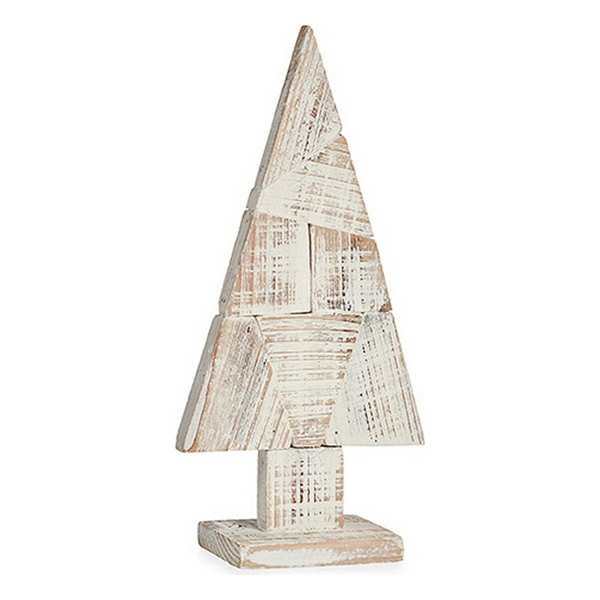 Julgran Krist+ Vit Naturell Trä 9 x 41,5 x 20 cm