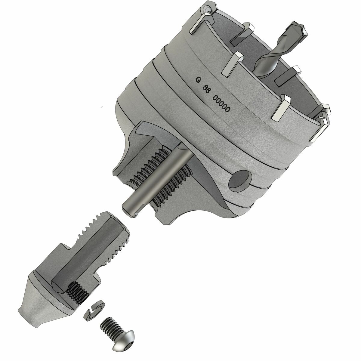 Hålsåg Guillet 45 mm - 3