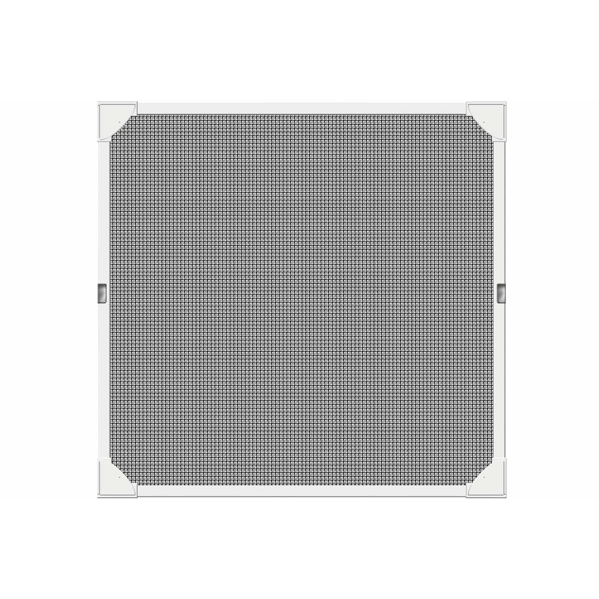 Myggnät Schellenberg Magnetic Med ram Glasfiber Vit (100 x 120 cm)
