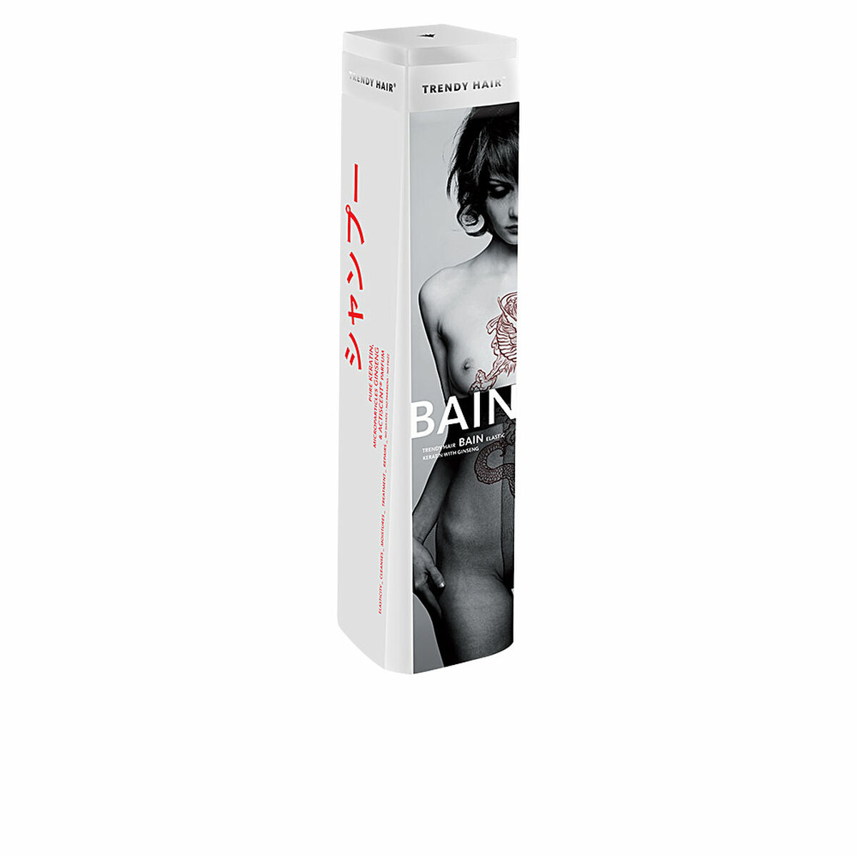 Fuktgivande schampo Bain Elastic Keratin Trendy Hair - 5