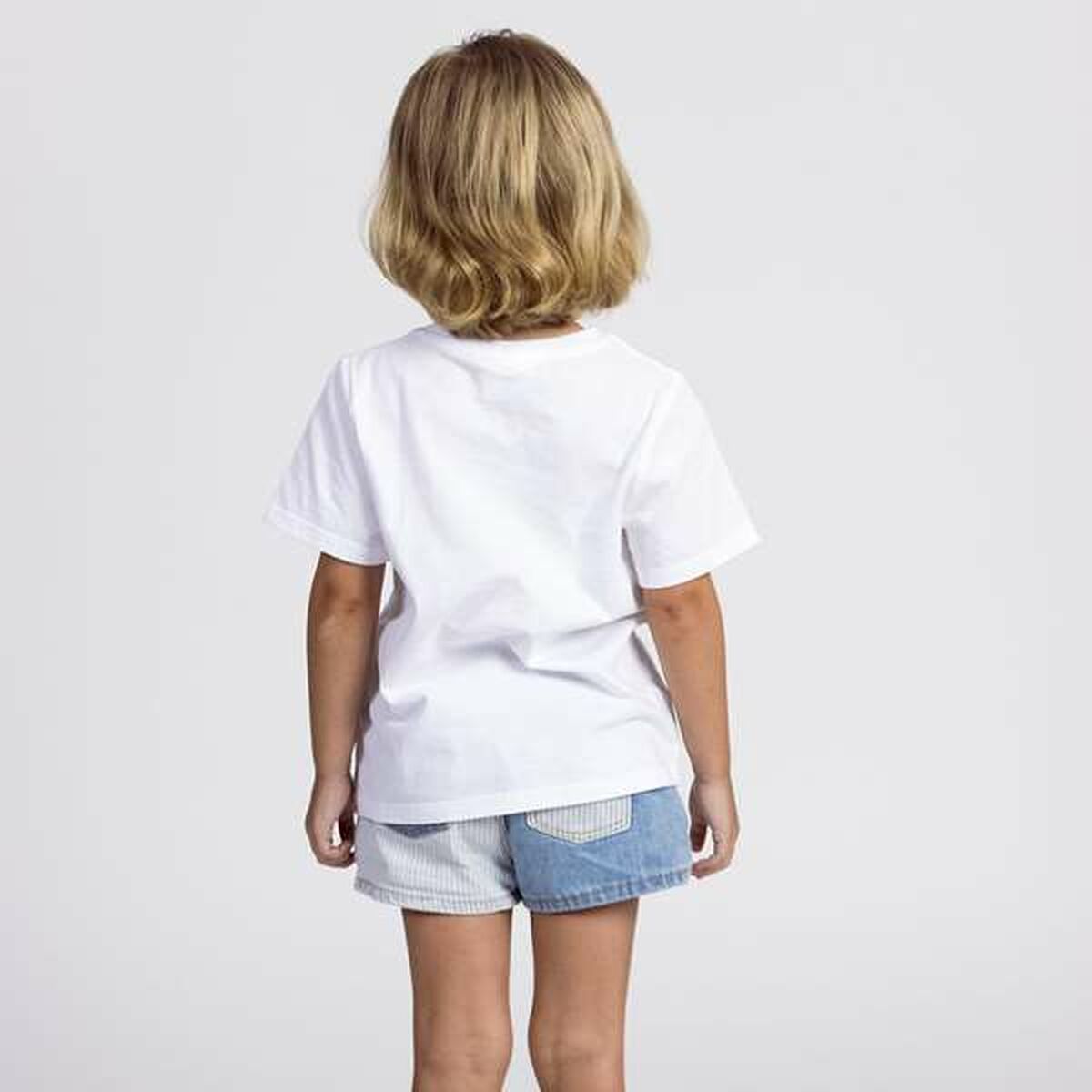 Barn T-shirt med kortärm Minnie Mouse Vit - 5