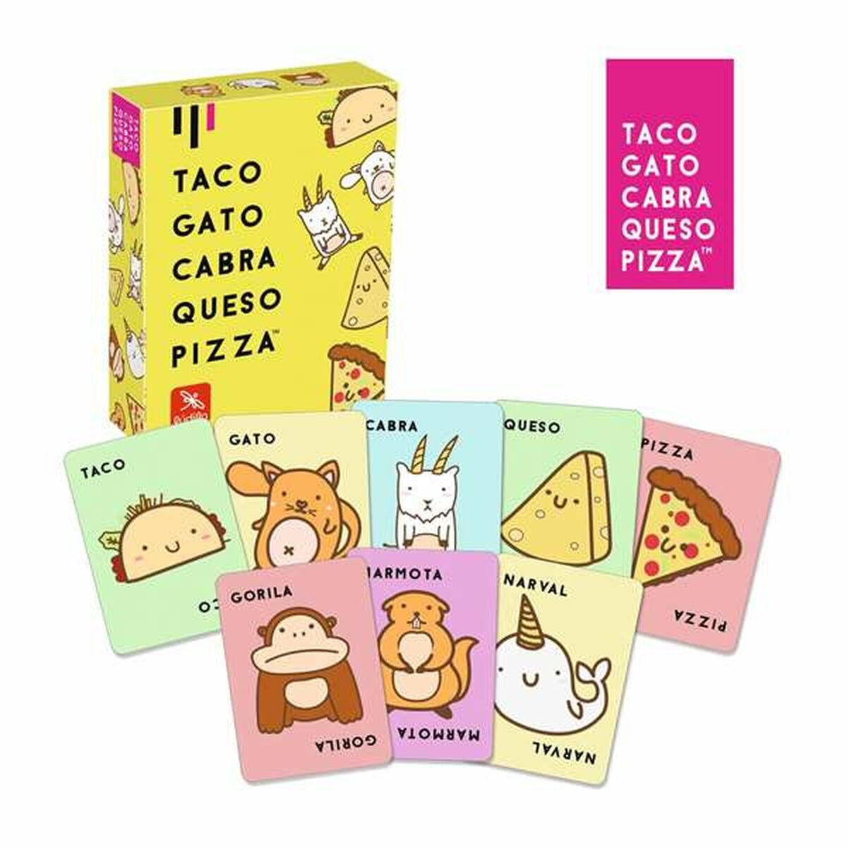 Utbildningsspel Lúdilo Taco, Gato, Cabra, Queso, Pizza - 3