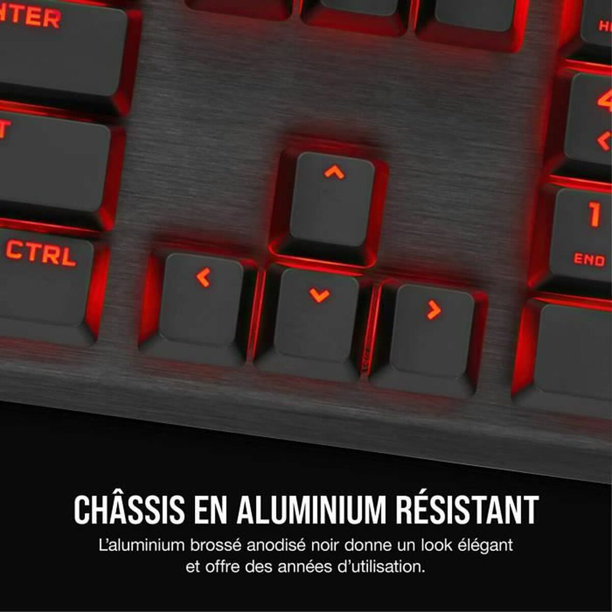 Mekaniskt tangentbord Corsair K60 Pro AZERTY Svart - 3