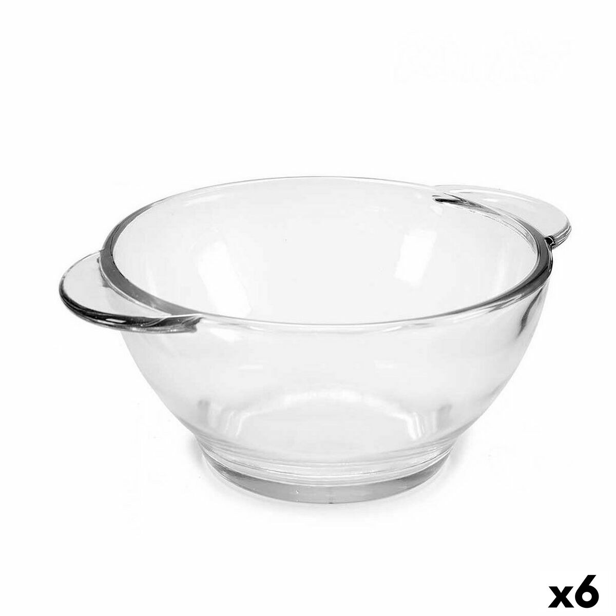 Soppskålar för Consommé Vivalto Transparent 435 ml 16,5 x 6,5 x 13,3 cm (6 antal)